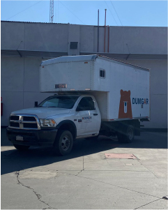 Publicidad móvil de Dumgar.