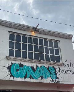 Grafiti "CUADROS".